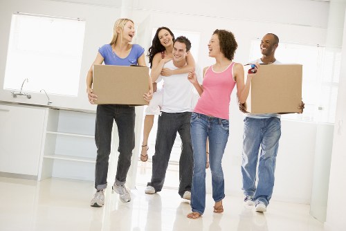 Office removals team planning a business move in Eelpieisland