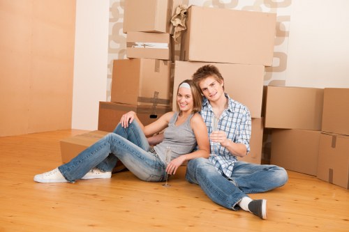 Local movers preparing a residential move in Eelpieisland