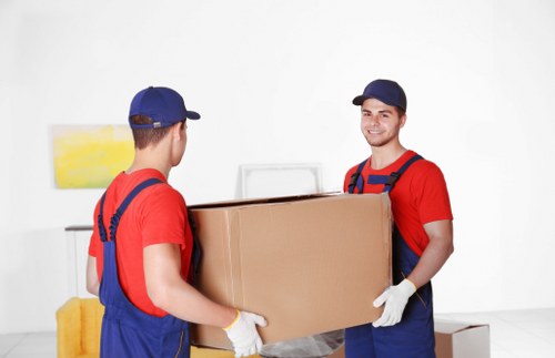 Furniture and appliance transport by a local van team