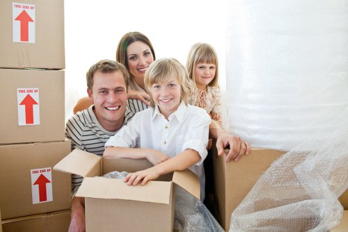 Commercial relocation support for an Eelpieisland business