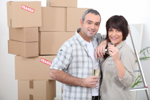 Business relocation support for offices, desks, and filing systems